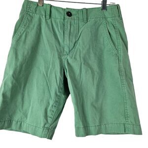 American Eagle Outfitters Men's Classic Chino Shorts Size‎ 28 Green GUC